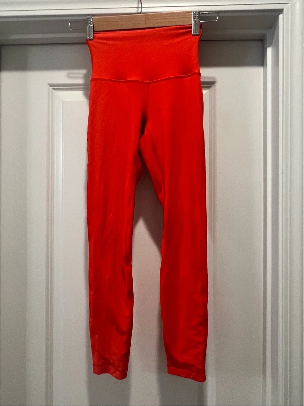 Lululemon Align High-Waist Orange Women’s Size 0 Active Leggings Regular Length